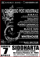 IV CONGRESSO POST-INDUSTRIALE
